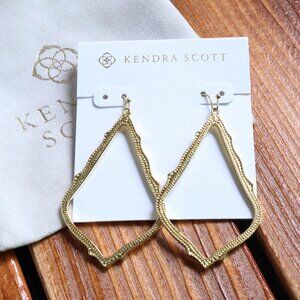 Kendra Scott Sophee Gold Drop Earrings fashion